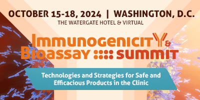 Immunogenicity Bioassay Summit - October 15-18, 2024